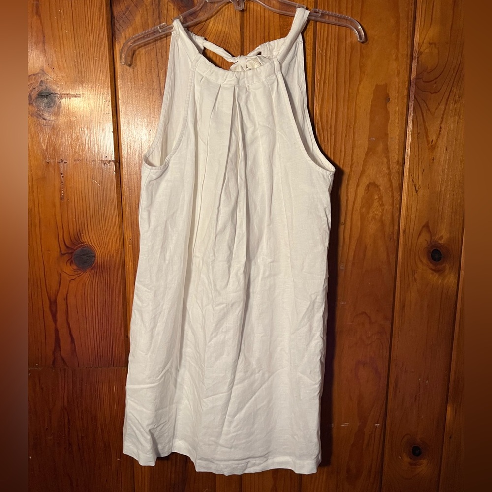 Gap Womens size 6 summer mini dress white NWT New